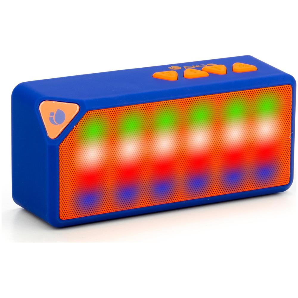 Blue Roller Flash, Con cavo e senza cavo, Batteria, USB, Bluetooth / 3.5mm / USB, Universale, Rettangolo, Arancione, Blu - Foto 1
