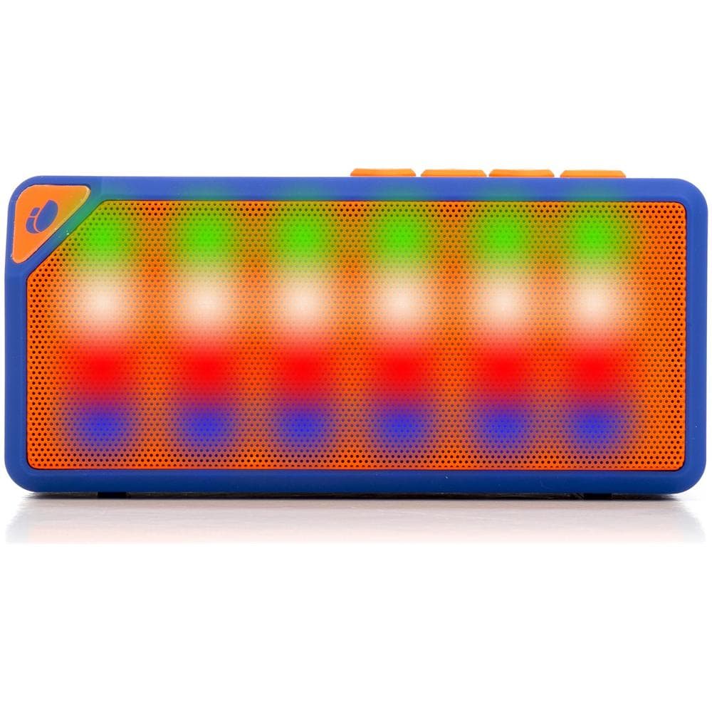 Blue Roller Flash, Con cavo e senza cavo, Batteria, USB, Bluetooth / 3.5mm / USB, Universale, Rettangolo, Arancione, Blu - Foto 2