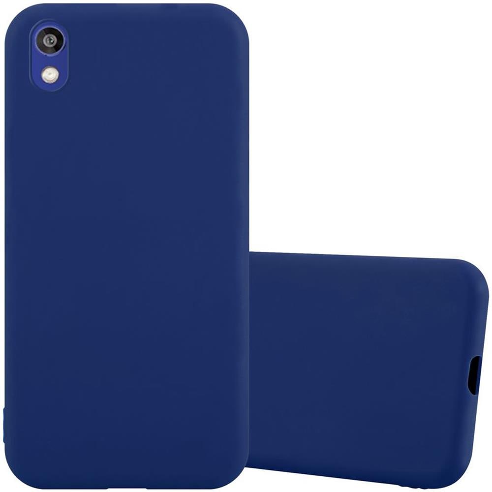 Custodia Compatibile Con Honor 8s / Y5 2019 / Huawei Enjoy Play 8 In Candy Blu Scuro - Coperchio Protettivo In Silicone Tpu Flessibile - Foto 1
