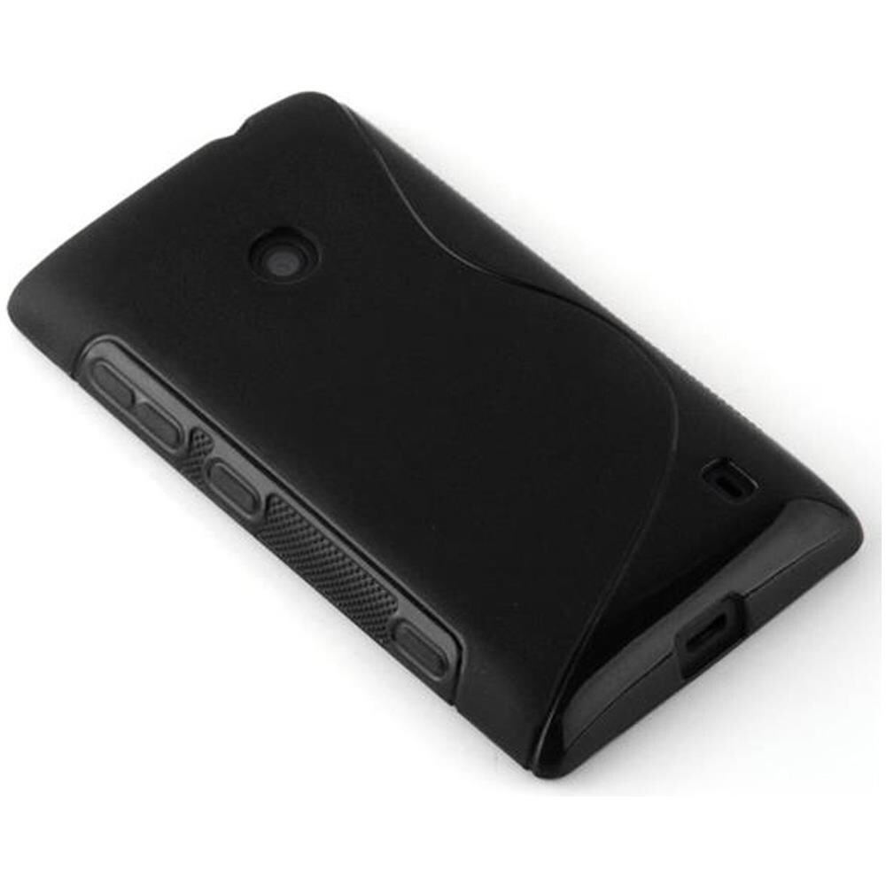 Custodia Compatibile Con Nokia Lumia X In Nero Ossido - Coperchio Protettivo In Silicone Tpu Flessibile - Foto 2