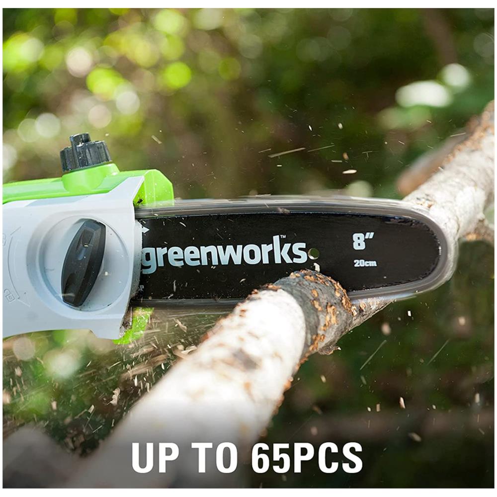 Tagliasiepi Telescopico E Motosega Senza Fili 2 In 1 Elettrico 24v Lunghezza Lama 51cm / 20cm Distanza Di Denti 18 Mm Senza Batteria E Caricabatterie G24psh - Foto 5