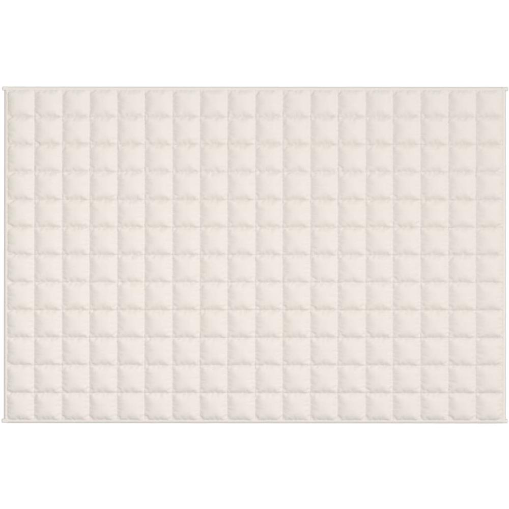 Coperta Ponderata Crema Chiaro 120x180 cm 9 kg Tessuto - Foto 2