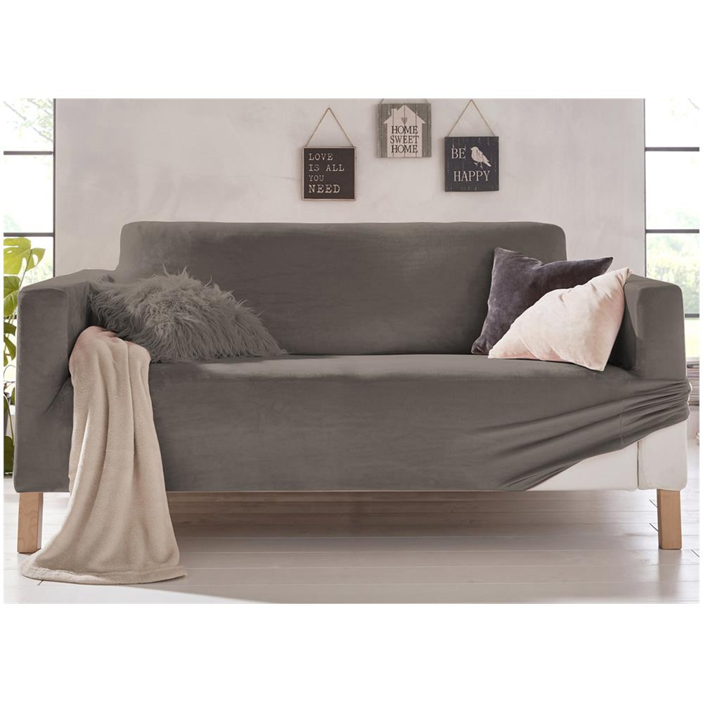 BIANCHERIAWEB Tappetino Gommato Antiscivolo In PVC Per Cassetti E Superfici, Colore Tortora 65x100 Cm – Multiuso, Tagliabile