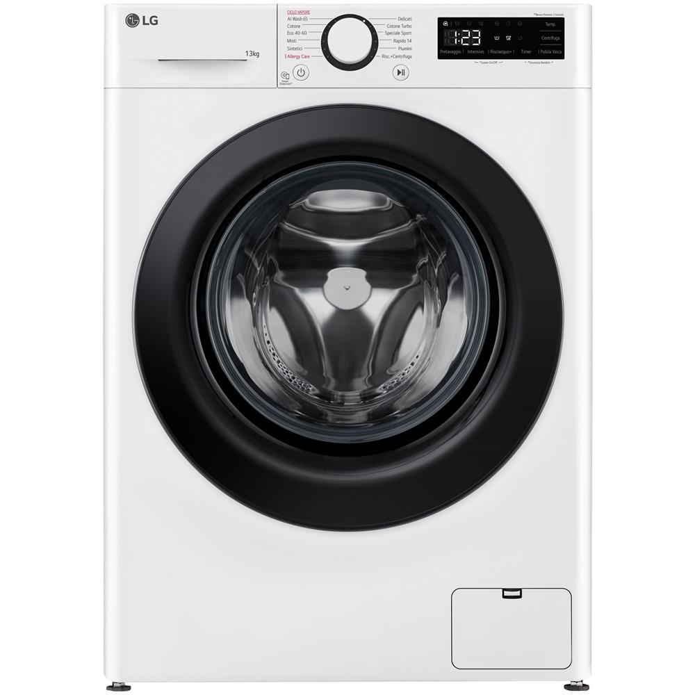 Lavatrice Libera Installazione F4R3013NSWB.ABWQPIS R3 AI DD Steam 13 Kg Classe A Centrifuga 1400 giri - Foto 1
