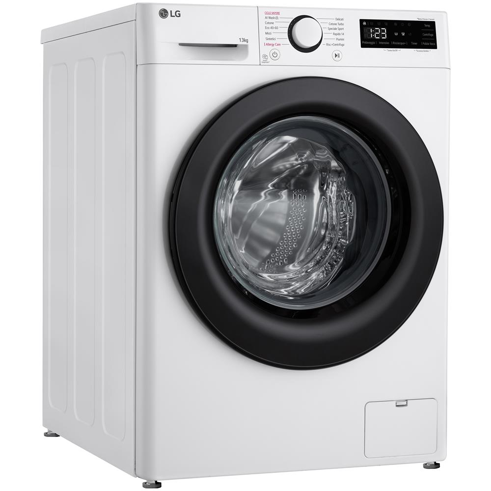 Lavatrice Libera Installazione F4R3013NSWB.ABWQPIS R3 AI DD Steam 13 Kg Classe A Centrifuga 1400 giri - Foto 9