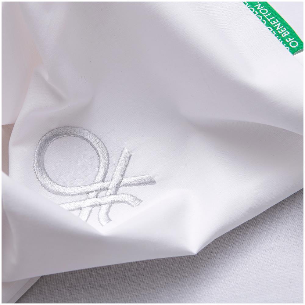 Imposta Il Letto Da 2 Pc (custodia Nordica 155x220cm + Cuscino 80x80cm) 200tc 100% Di Cotone Bianco E B & W Grigio - Foto 5