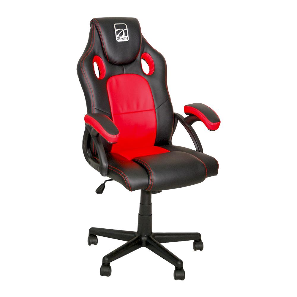 MX12 KOR Sedia da gaming per PC Seduta imbottita Nero, Rosso - Foto 2