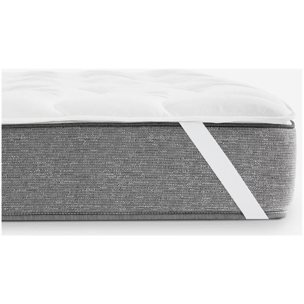 Topper In Microfibra 180x200 cm Altezza 3 cm Ipoallergenico - Foto 1