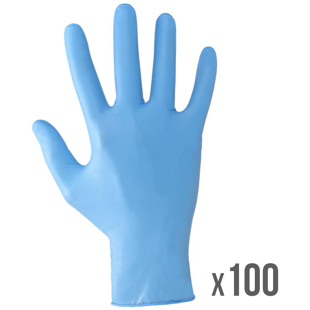 Guanti Da Esplorazione In Nitrile Senza Polvere Biosoft Plus, Conf. 100 Pezzi - Foto 2
