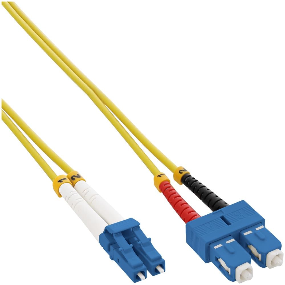 Fibra ottica lc / sc 9/125Âµm 5,0m - Foto 1