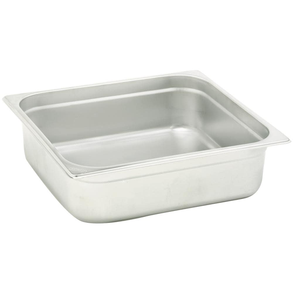 Bacinella Gastronorm In Acciaio Inox Gn 1/2 6 Pezzi Cm. 26,5x32,5 H. Cm. 4 - Foto 1