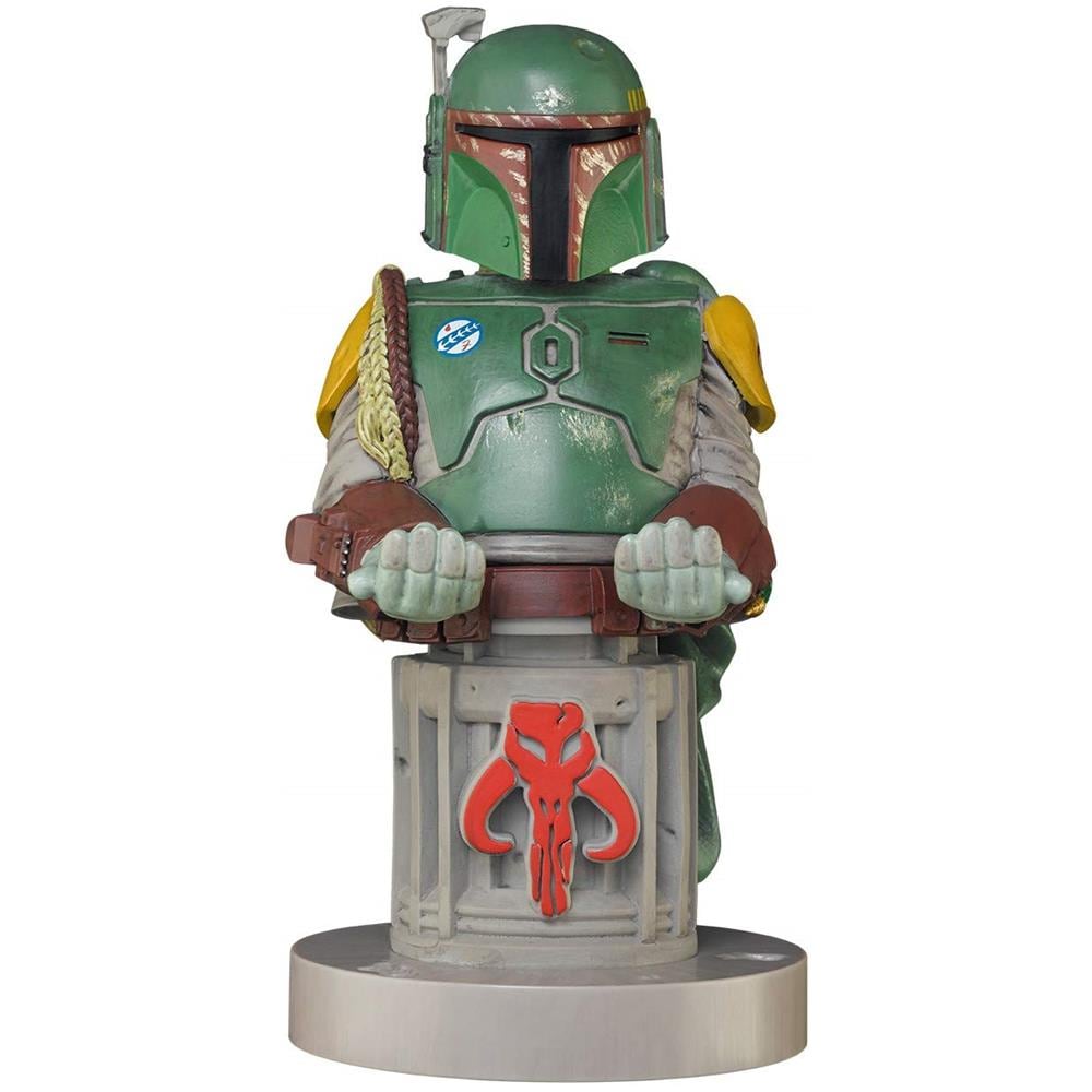 Supporto per Smartphone o Joystick Cable Guy Boba Fett CGCRSW300154 con Cavo 2in1 USB - Micro USB e Type-C di 2 mt - Foto 1