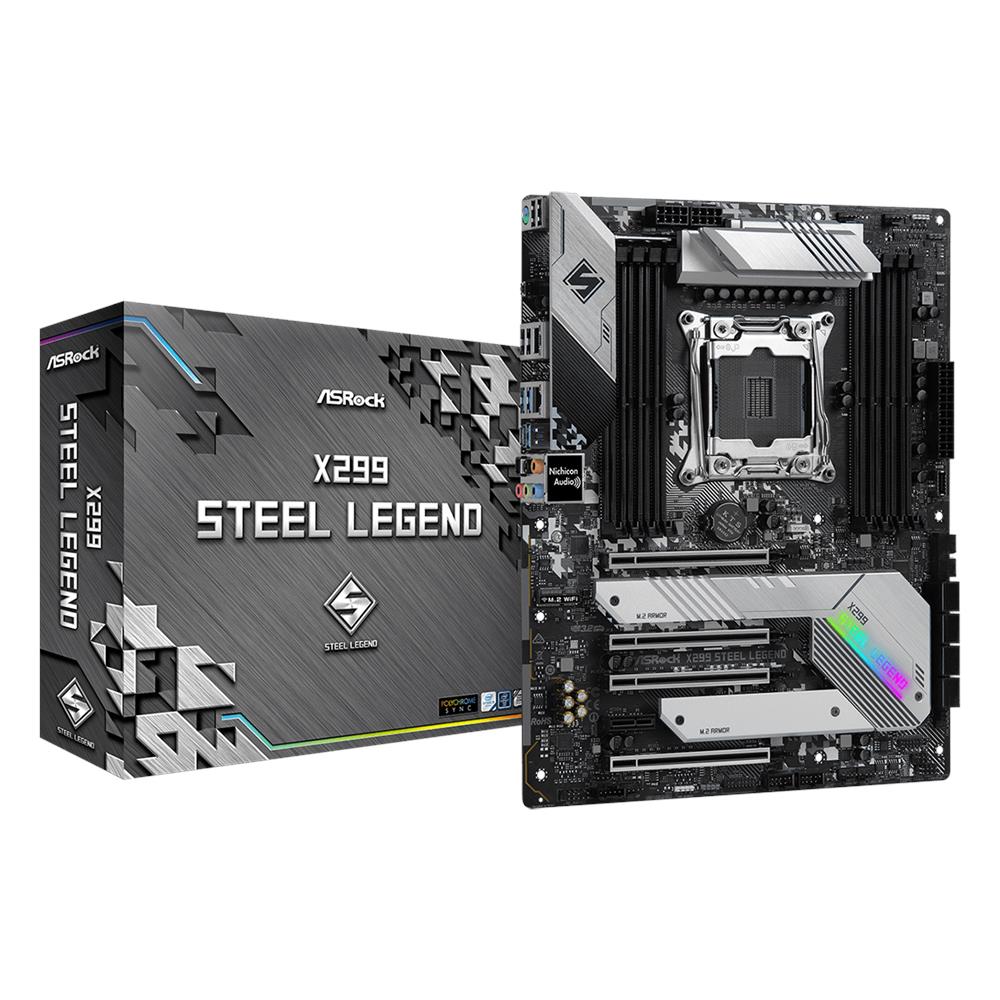 Scheda Madre X299 Steel Legend Socket LGA 2066 Chipset X299 ATX - Foto 1