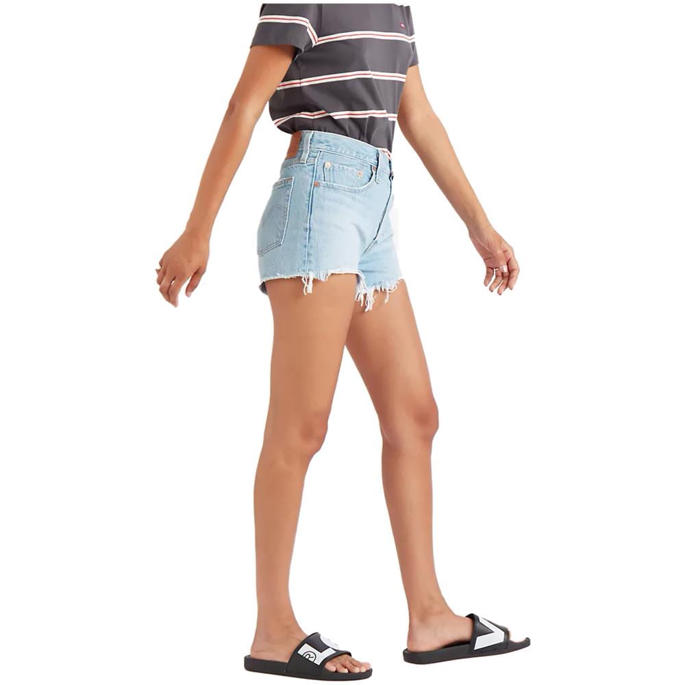 Original Shorts Da Donna 501 Dark Luxor Heat Taglia 32 Codice 56327-0086 - Foto 2