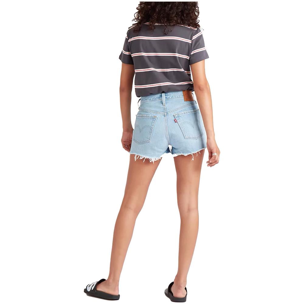 Original Shorts Da Donna 501 Dark Luxor Heat Taglia 32 Codice 56327-0086 - Foto 3