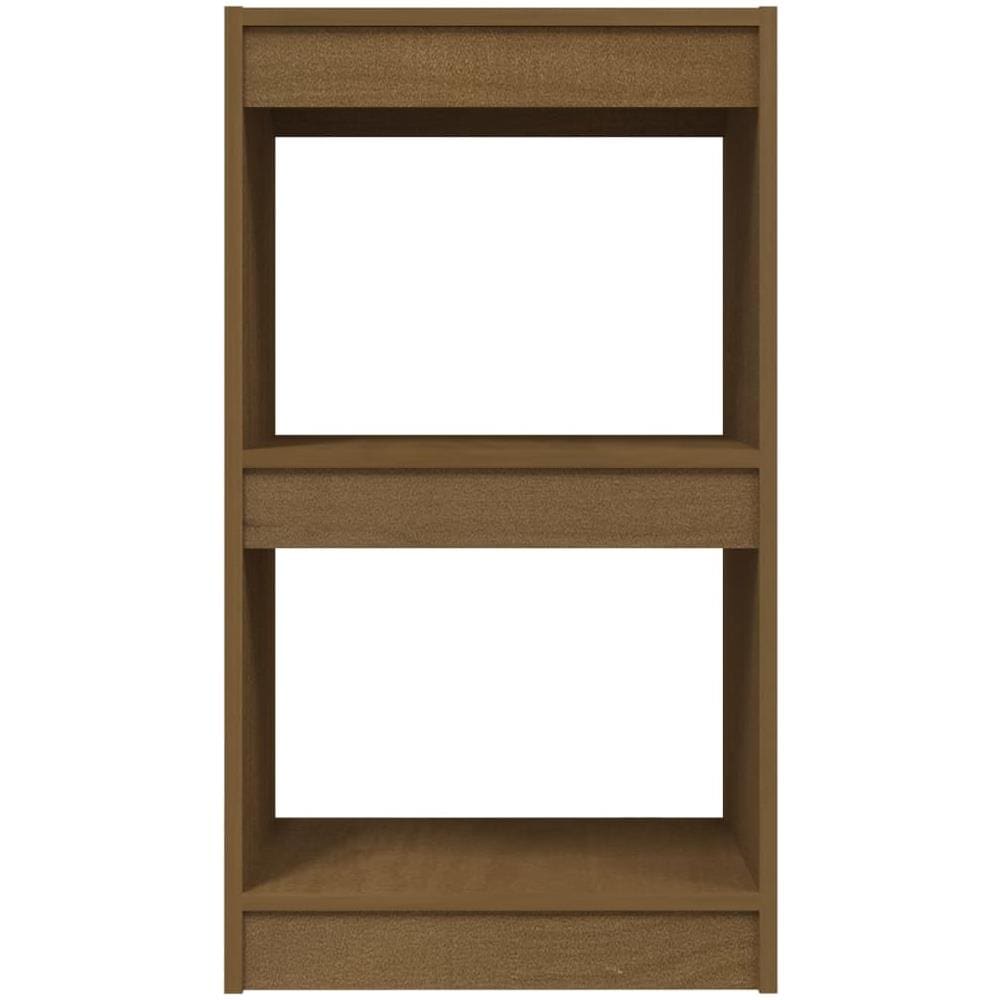 Libreria Marrone Miele 40x30x71,5 Cm In Legno Massello Di Pino - Foto 2