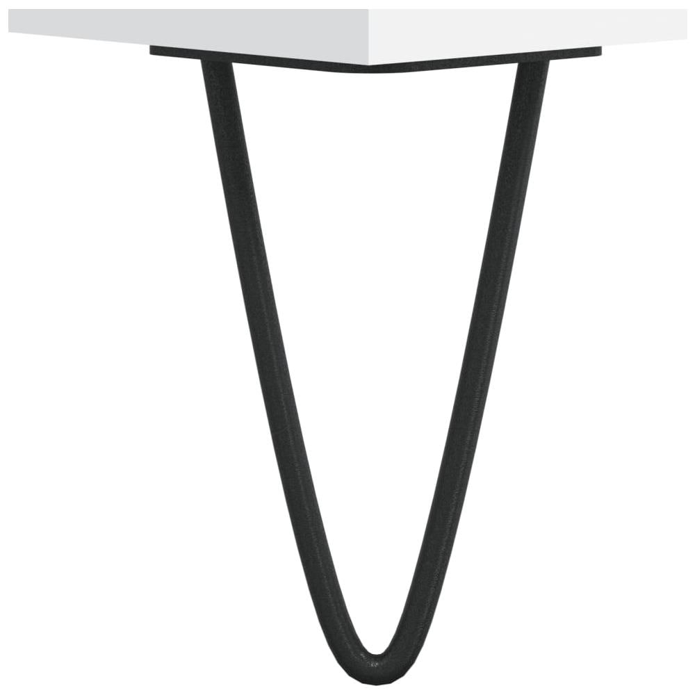 Comodini 2 Pz Bianchi 40x30x50 Cm In Legno Multistrato - Foto 7