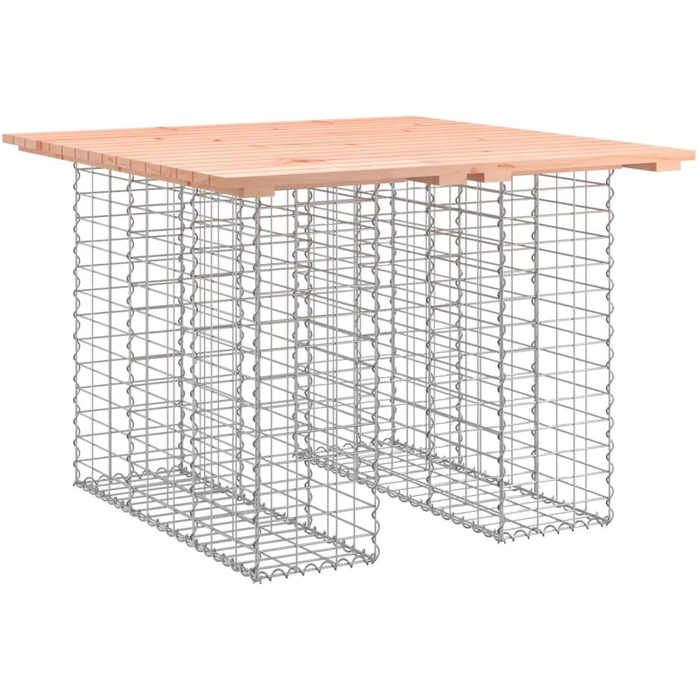 Panca da Giardino Design Gabbione 100x102x72cm Massello Douglas - Foto 2