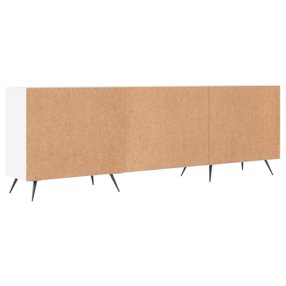 Mobile Porta Tv Bianco 150x30x50 Cm In Legno Multistrato - Foto 8
