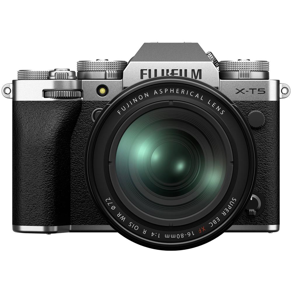 X-t5 Silver + Xf 16-80mm F4.0 R Ois Wr MILC 40.2MP Colore argento - Foto 1