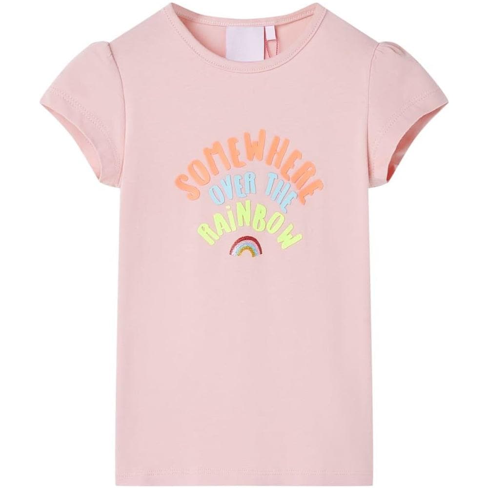 Maglietta da Bambina Rosa Chiaro 116 - Foto 1