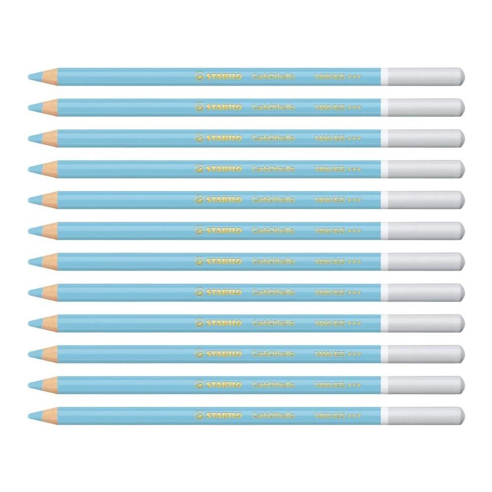CarbOthello - Matita colorata Premium - Confezione da 12 - Blu Oltremare Chiaro - Foto 1
