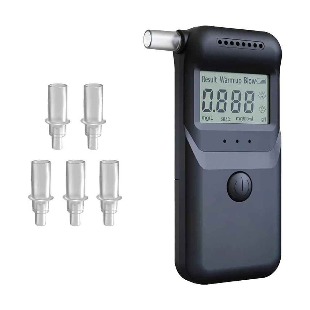 Etilometro Portatile Digitale Alcol Test A Batteria Sicuro 100% Codice Stradale - Foto 1