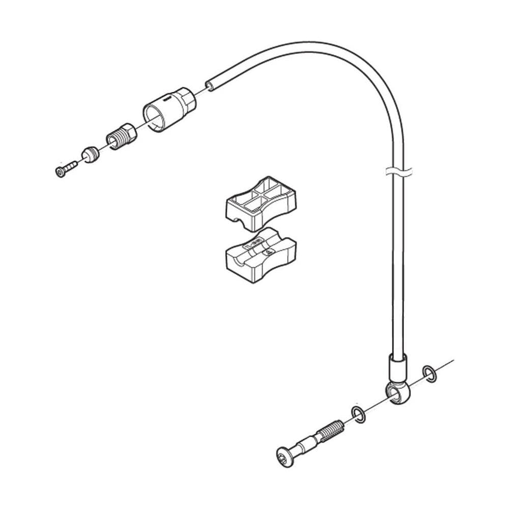 Cavo Idraulico Sm-bh90-sb 1700mm Black - Foto 1