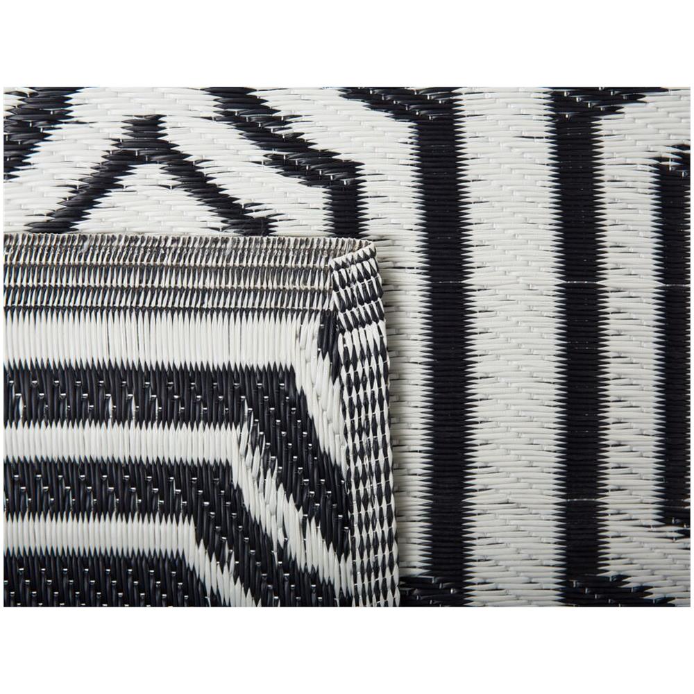 Tappeto Da Esterno Nero 90 X 180 Cm Bidar - Foto 14
