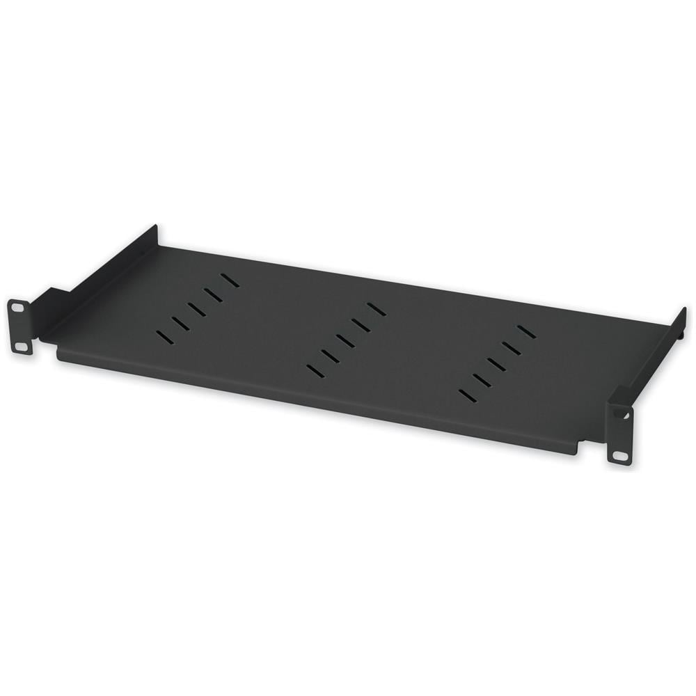 Mensola Per Rack 19'' 150 Mm 1u Nero 2 Punti - Foto 1