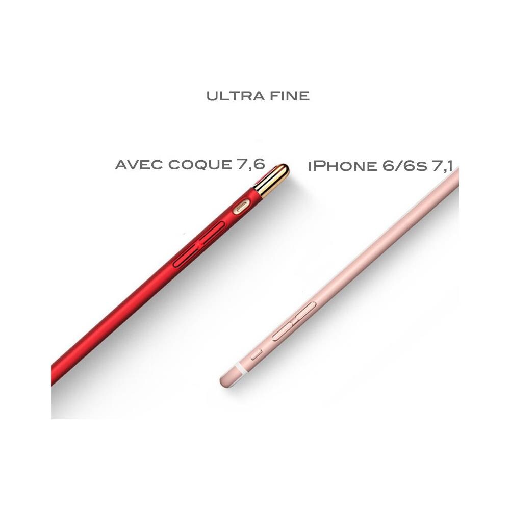 Guscio Sottile Ultra 3 In 1 Dura Del Pc In Oro Rosa Iphone 6 Plus / 6s Altro - Foto 3