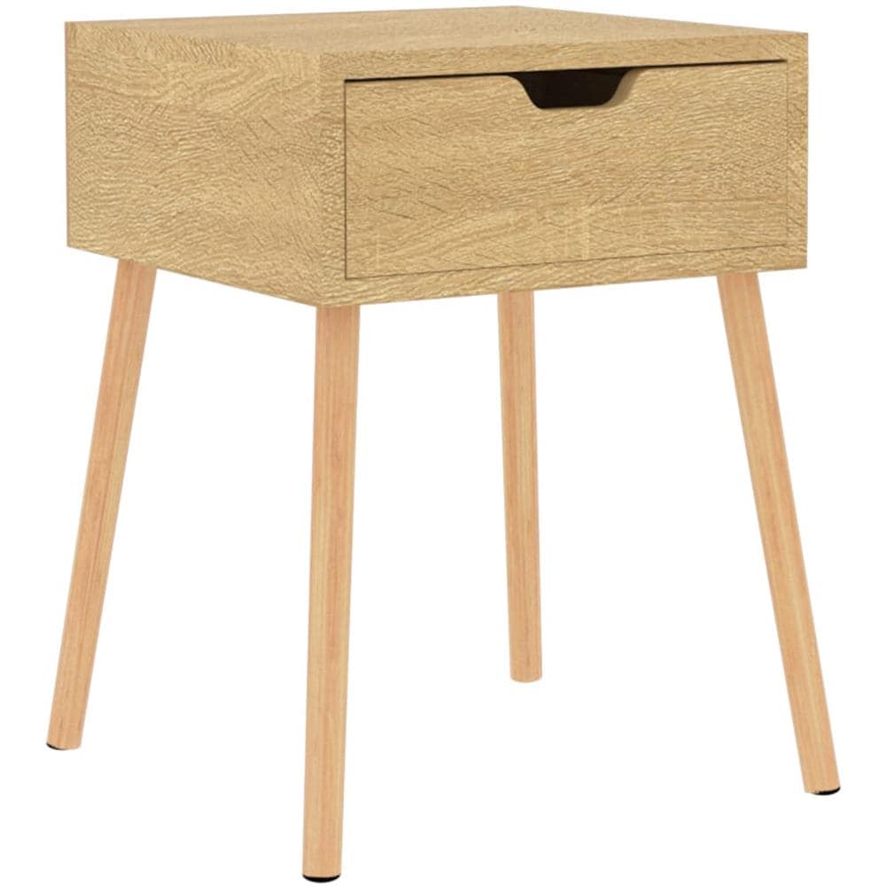 Comodino Rovere Sonoma 40x40x56 cm in Legno Multistrato - Foto 1