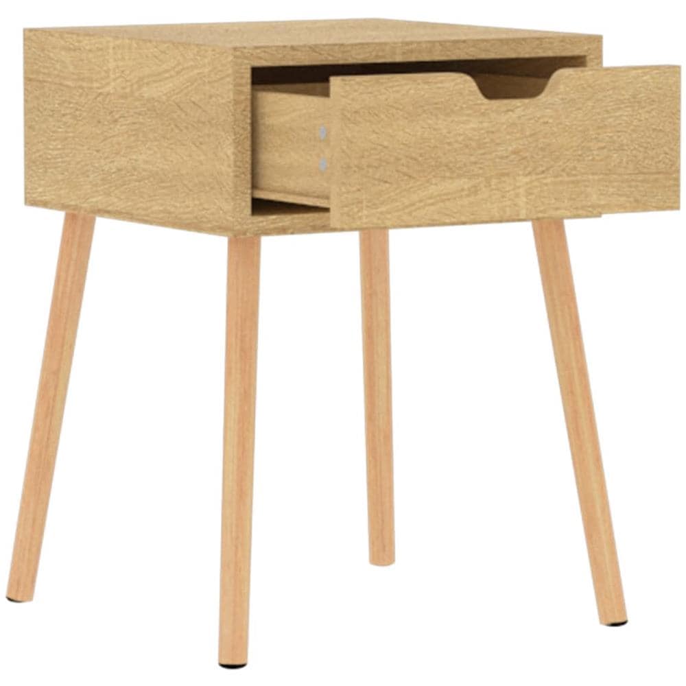 Comodino Rovere Sonoma 40x40x56 cm in Legno Multistrato - Foto 8