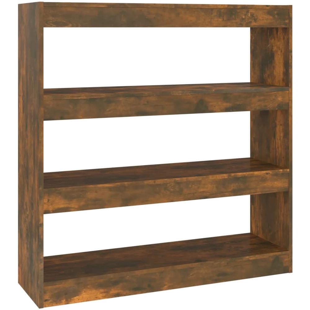 Libreria / divisorio Rovere Fumo 100x30x103 Cm - Foto 2