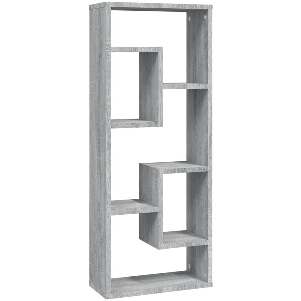 Mensola A Muro Grigio Sonoma 36x16x90 Cm In Legno Multistrato - Foto 2