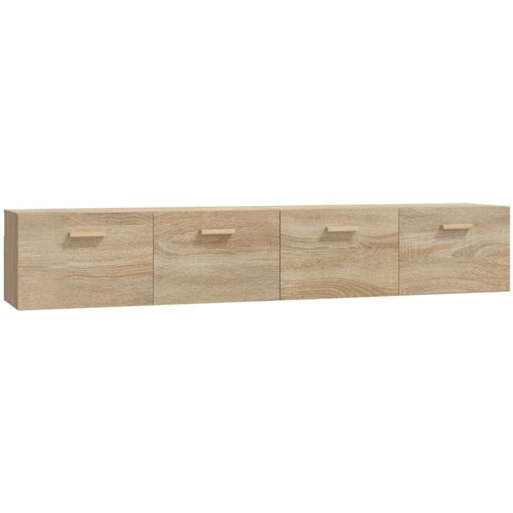 Mobili Parete 2 Pz Rovere Sonoma 100x36,5x35 Cm In Multistrato - Foto 2