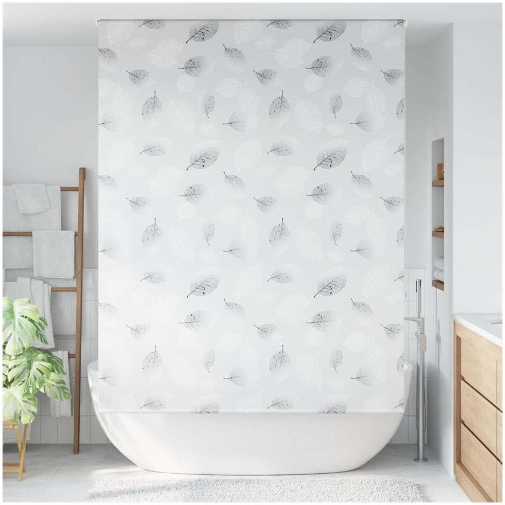 Tenda a Rullo Doccia 160x240 cm Larghezza Tessuto 156 cm - Foto 2