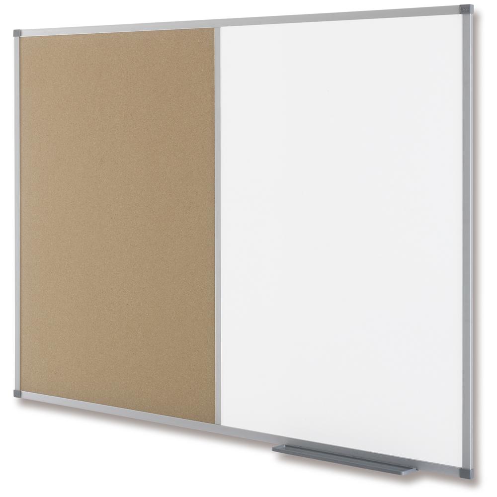 Lavagna combinata Classic sughero / acciaio laccato 900x600 mm - Foto 2