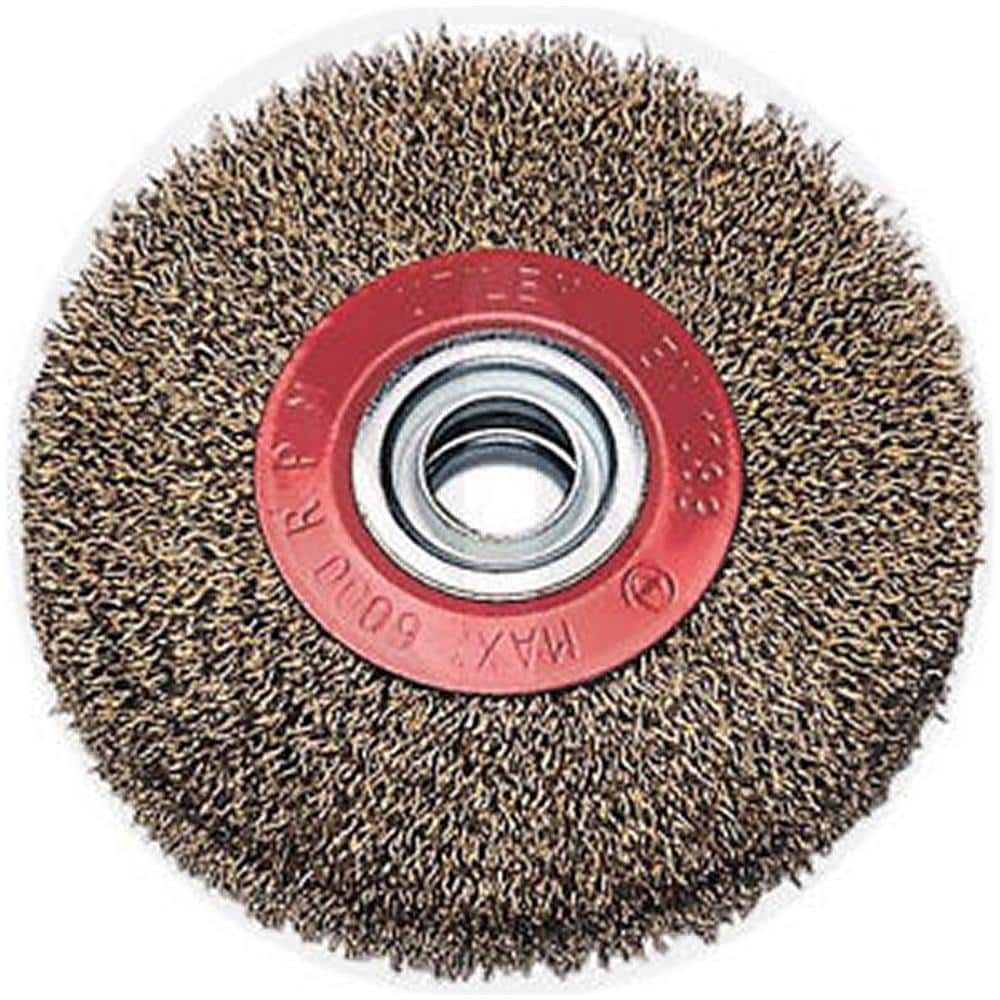 Spazzola a Disco per Smerigliatrice Filo acciao 0,3 mm Ø 200X42 mm Attacco 25 mm - Foto 4
