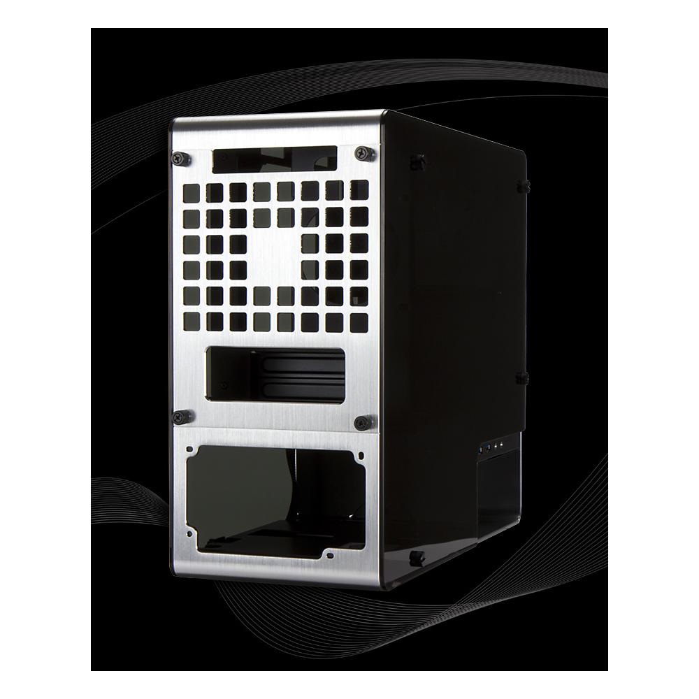 Case 901 Mini-Tower Mini-ITX Colore Nero - Trasparente - Foto 2