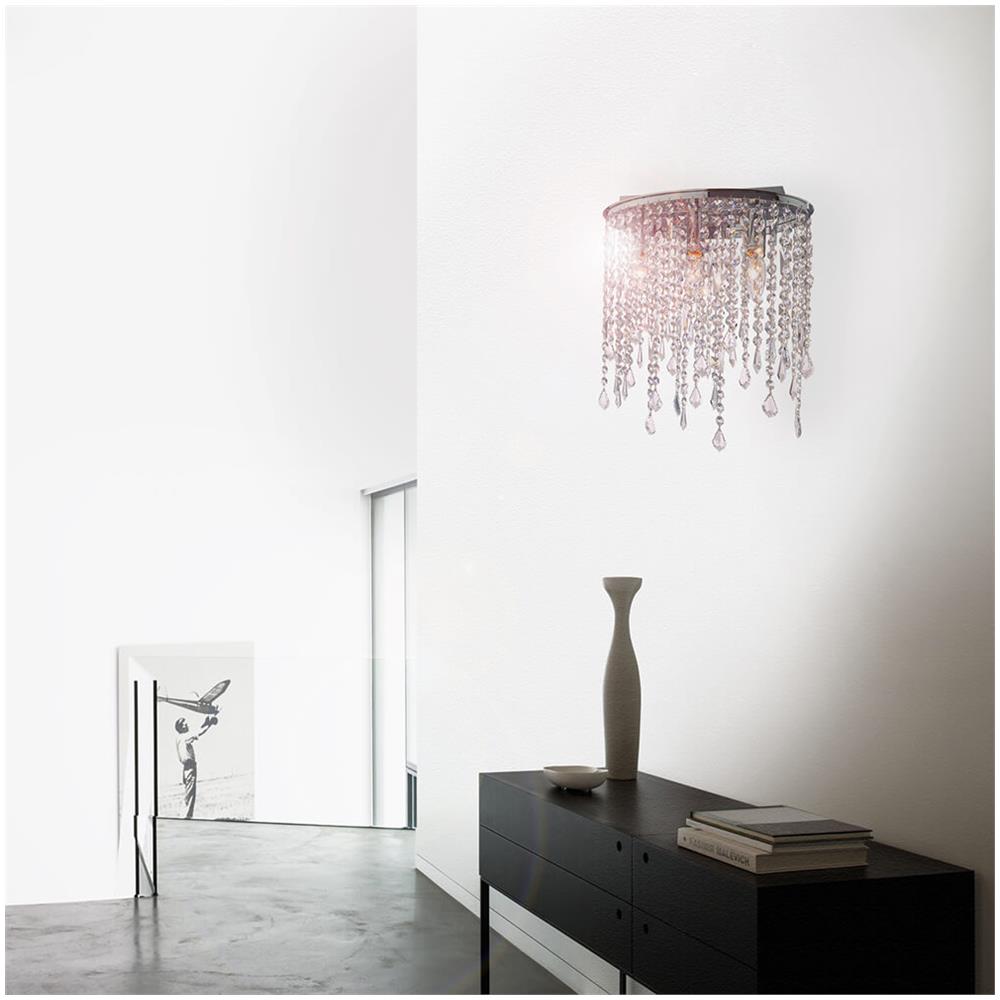 Lampada Da Soffitto 3 X 40w E14 Cromo - Foto 2