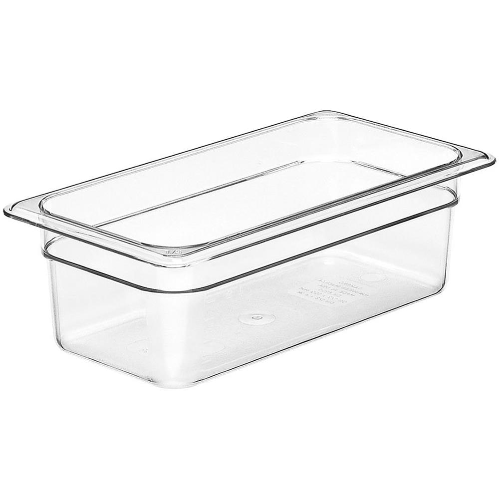 Bacinella Gastronorm Gn 1/3 Cm 32,5x17,6 In Policarbonato - 1/3 H 100 - Foto 1