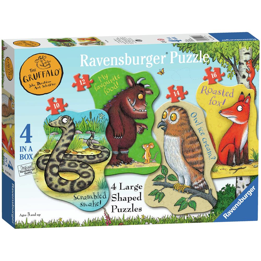 Gruffalo Large 4 Jigsaw Puzzle A Forma Di - Foto 1