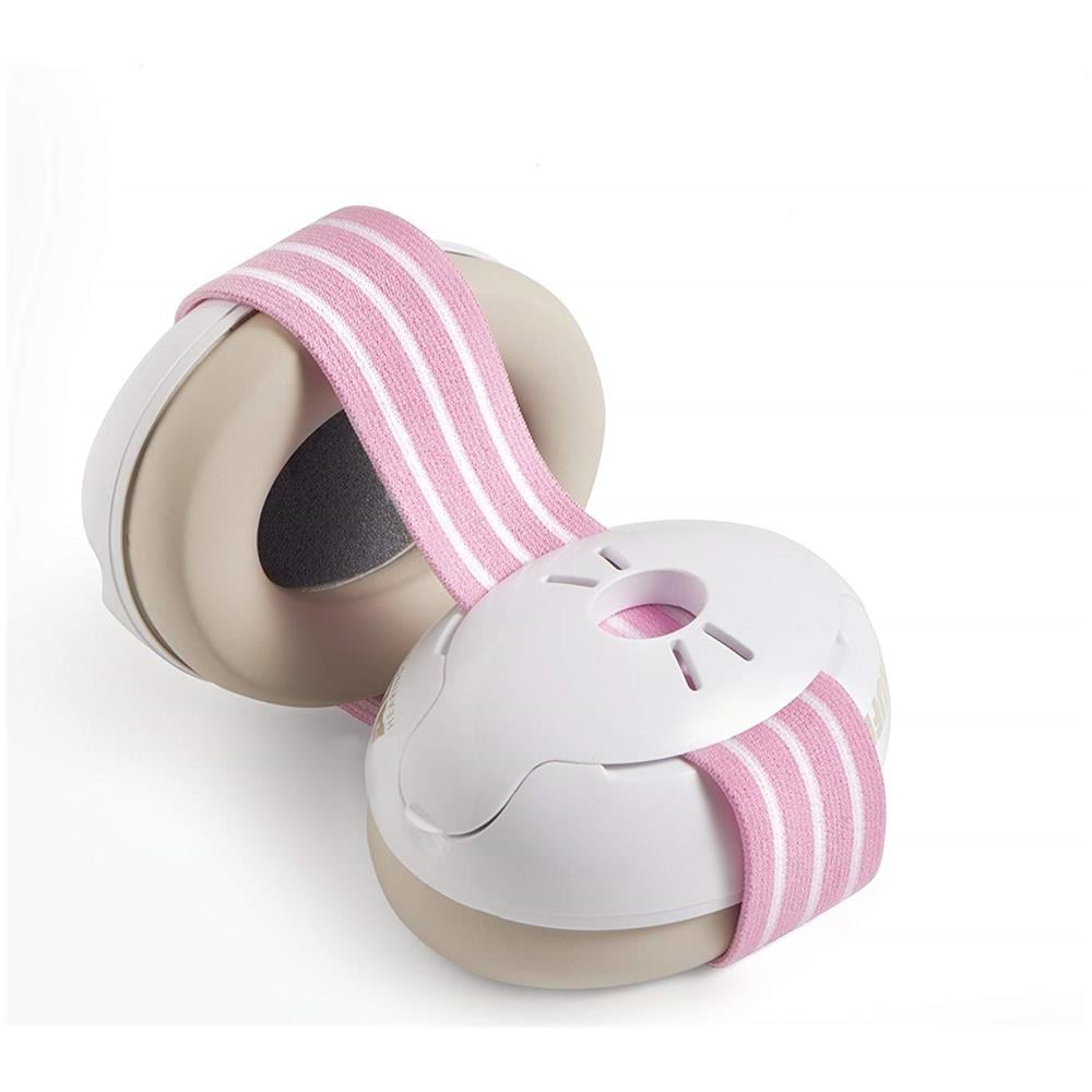 Muffy Baby Earmuff Cuffia Protettiva Con Padiglione Auricolare Per Neonati, Rose / Blanc - Foto 1