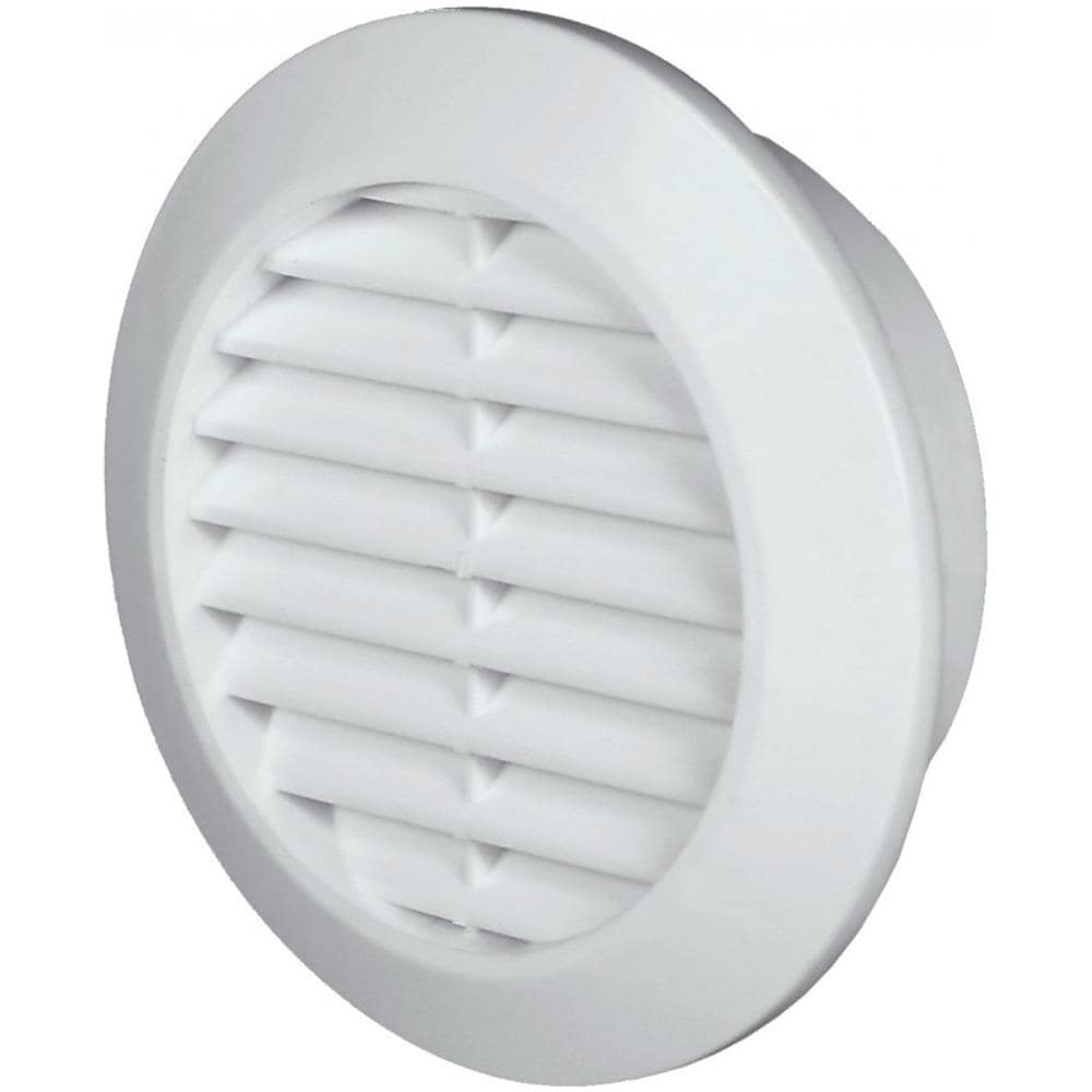 60mm Diametro Foro Bianco Rotondo Porta Aria Sfogo Griglia Mobili In Legno - Foto 1