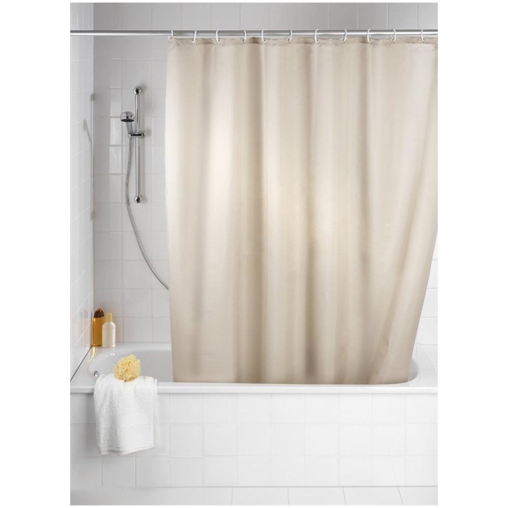 Tenda Da Doccia, Tessile, Colore Beige, 180x200 Cm, Venko - Foto 2
