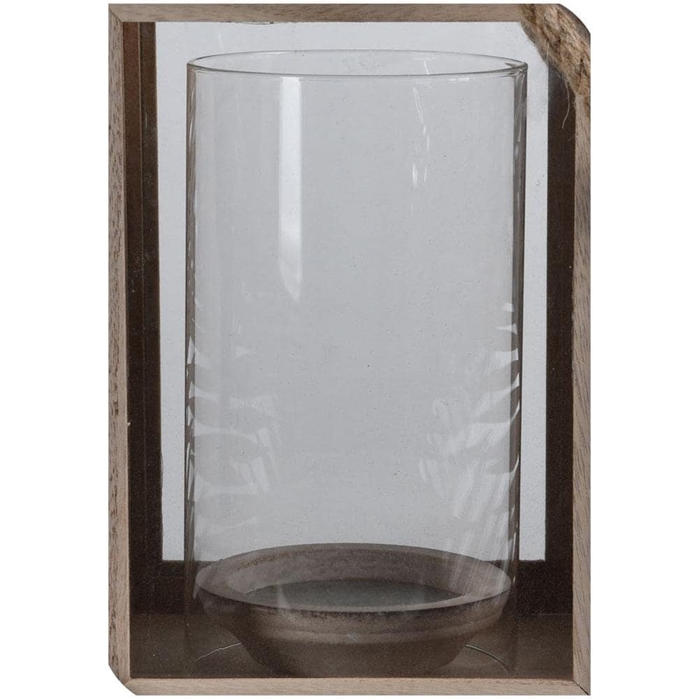 Lampion Leaf Design - Lanterna Per Candela, 18x26 Cm - Foto 3