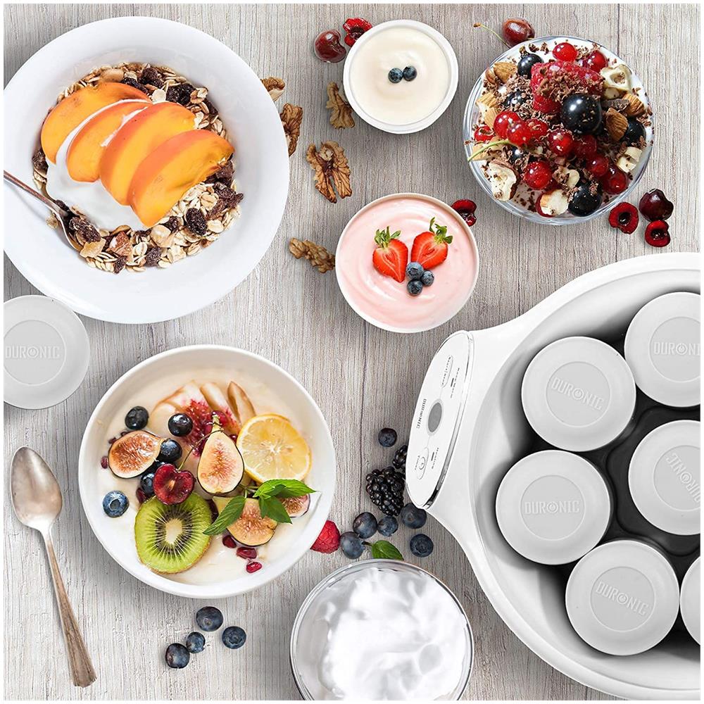 P8YM2 Set 8 Vasetti di Ricambio in Ceramica 125 ml per Yogurtiere YM1 / YM2 - Foto 6
