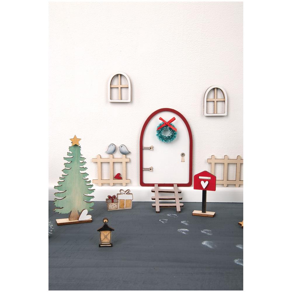 Mini Scena Natalizia Da Assemblare 26 Pezzi - Foto 1