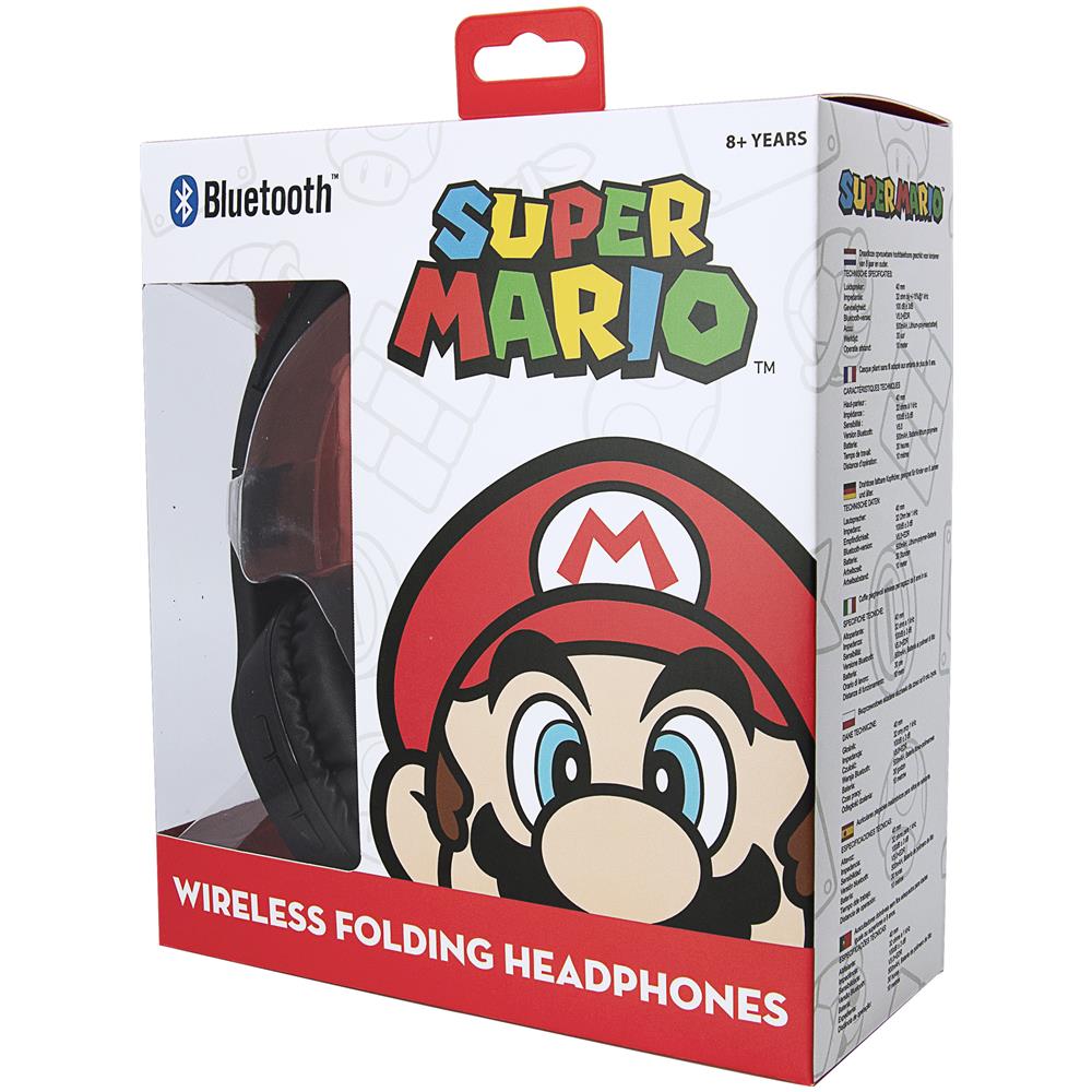 Cuffia e Auricolare SM0698 Wireless A Padiglione Musica e Chiamate Bluetooth Colore Nero / Blu / Rosso - Foto 8